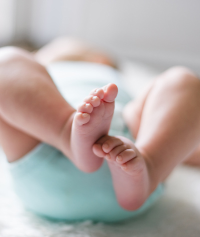 Pieds de bébé